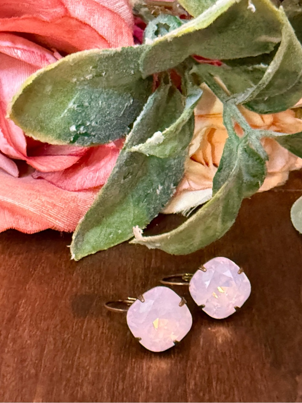 Sorrelli Handcrafted Cushion Cut Dangle Earrings